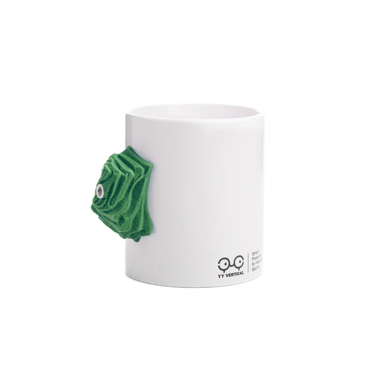Kubek YY Vertical Climbing Mug Green